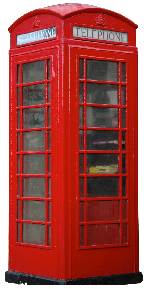 London phone booth
